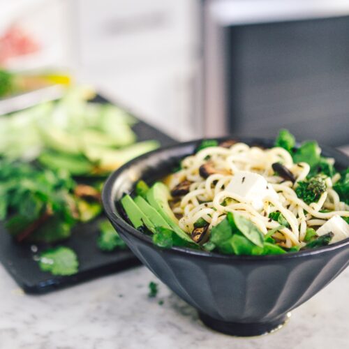 Healthy, Creamy Avocado Noodles Recipe