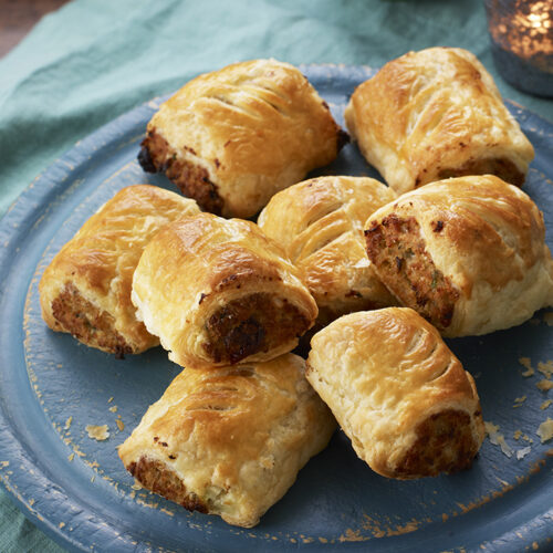 Simple Homemade Vegetarian Sausage Rolls