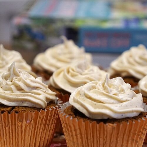 Vegan Pumpkin Spice Cupcakes