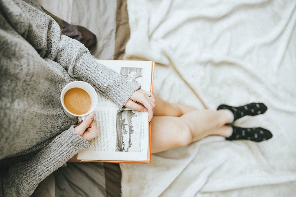 relax with a book