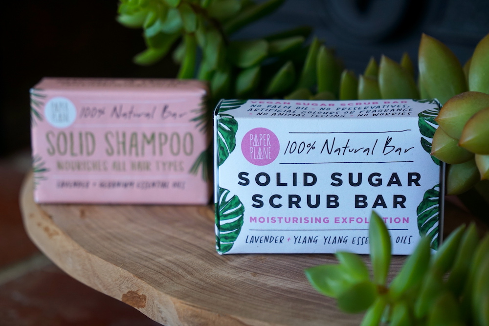 eco friendly sugar scrub bar