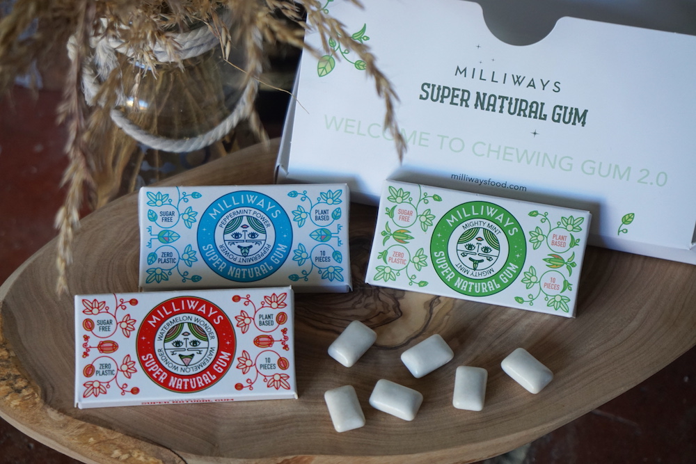 plastic free natural chewing gum