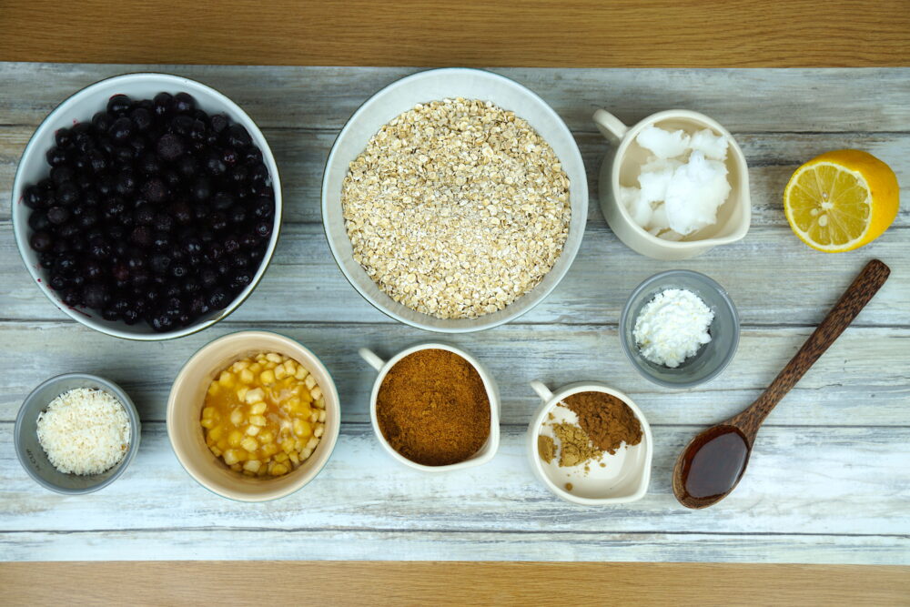 blueberry slices ingredients