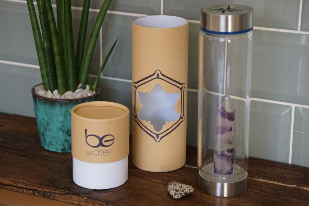 Be Water Glass Bottle