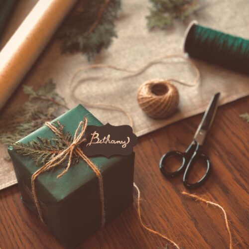 natural gift wrap