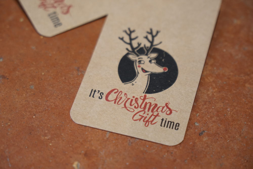 recyclable gift tags