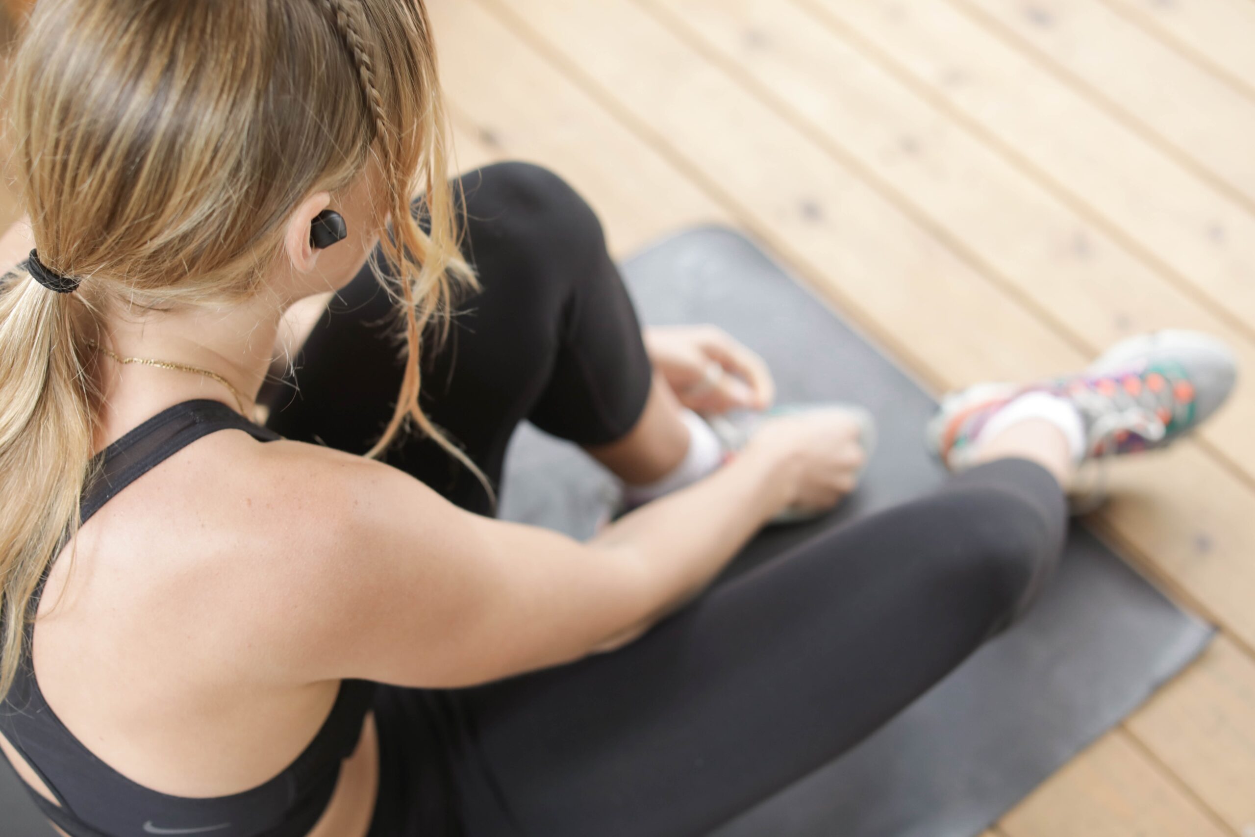 woman exercising to speed up her metabolism type