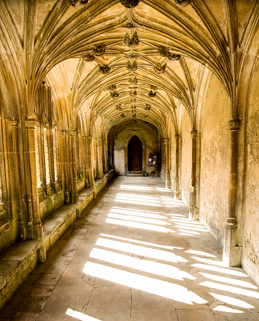 inside lacock abbey