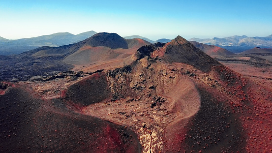 Timanfaya National Park Volcano