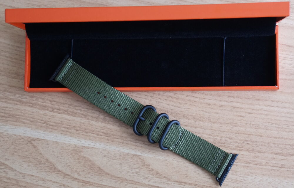 WsC Woven Nylon watch strap 