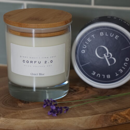 Quiet Blue Candle