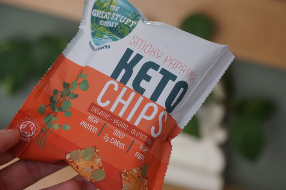 smoky paprika keto chips