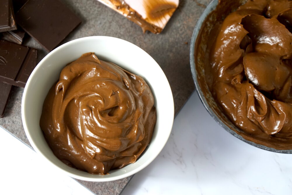 vegan avocado mousse