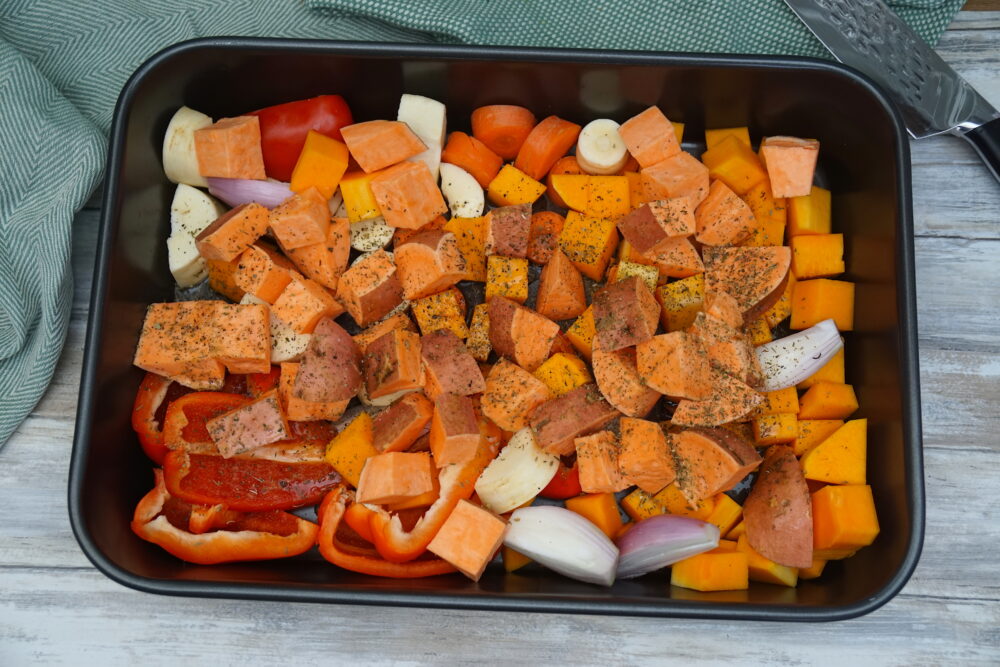 vegetable soup chopped ingredients