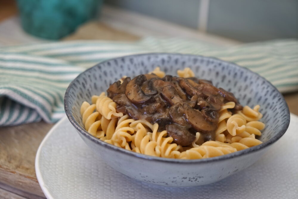 mushroom sauce pasta