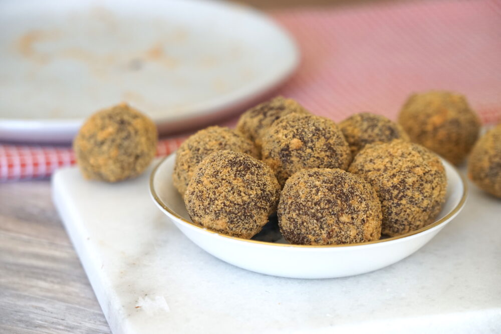 Gingerbread Truffles In Bowl