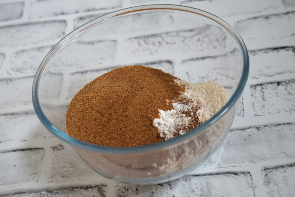 vegan blueberry muffins dry ingredients