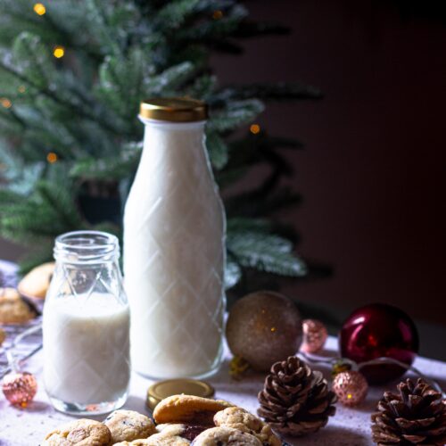 christmas eve plate for santa