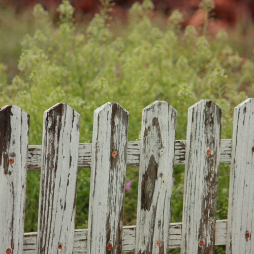wood fencing
