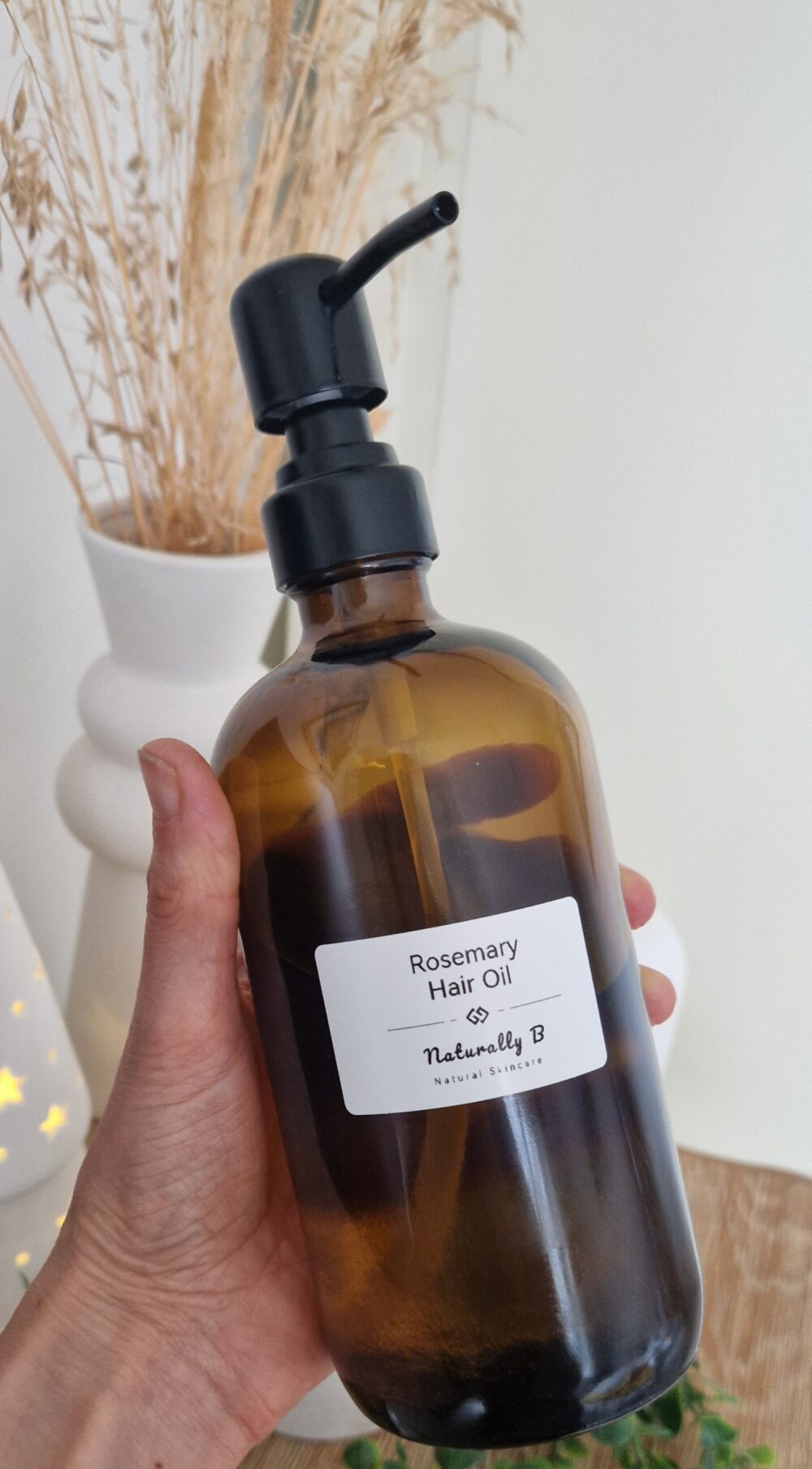 homemade natural hair oil